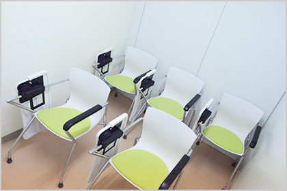 座り心地抜群の椅子